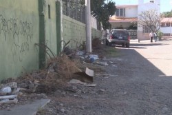 Denuncian tiradero de basura en el STASE