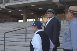 MALOVA superviso trabajos  del nuevo estadio de beisbol