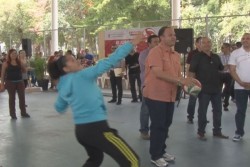 Inauguran ligas de voleibol delegación sur en CCC