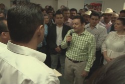 Coinciden Plata y Godoy en fortalecer la unidad priista