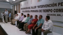 Desarrollan Taller  "Intervención Pedagógica en la Escuela Primaria de Tiempo Completo"