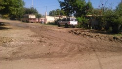 Piden rehabilitación de calles en Sánchez Celis