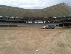Avanzados los trabajos del nuevo estadio casa de Tomateros