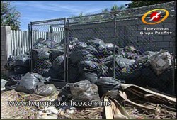 Se inundan de basura