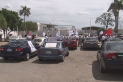 Se manifiestan en protesta en contra de la reforma energética