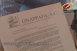 Recibe Estado petición de Onappafa