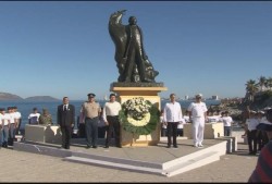 Conmemoran CCIX Aniversario del natalicio de Benito Juárez.
