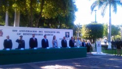 Conmemoran el 209 aniversario del natalicio de Benito Juárez