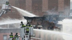 Explosión de gas derribó un edificio en NY y deja 19 heridos