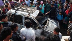 Choque entre manifestantes y policía durante huelga en Nepal