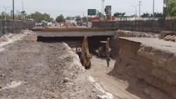 Siguen los trabajos del Paso Inferior Vehícular en Pedro Infante
