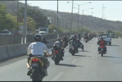 Emprenden "Paseo Regional Baluarte" motociclistas y Autoridades.