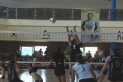 Las damas campeonas del nacional de volibol sub 23