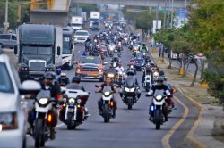 Se van motociclistas de Mazatlán una vez que culmina Semana de la Moto.