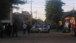 Enfrentamiento entre elementos policiacos y presuntos delincuentes