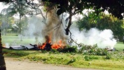 Avioneta se estrella en campo de golf de República Dominicana, mueren siete
