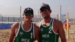 Sinaloenses por México en volibol de playa a los JP