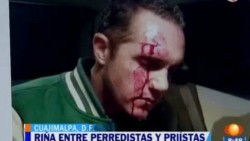 Nueve detenidos por riña entre simpatizantes del PRD y PRI en Cuajimalpa