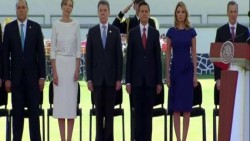 Recibe EPN a Juan Manuel Santos