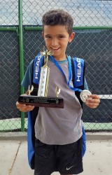 Sebastián Medica campeón del torneo G2 de Tenis en Cajeme.