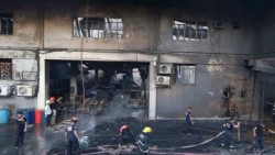 Al menos 31 muertos en un incendio de un almacén en Manila
