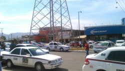 Se manifiestan taxistas de Culiacán por los abusos cometidos por las autoridades