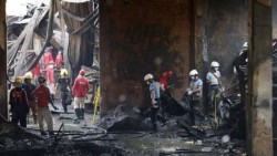 Aumenta a 72 los muertos en el incendio de una fábrica en Filipinas