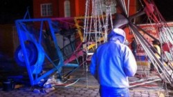 Suman 11 heridos por caída de juego mecánico en Edomex