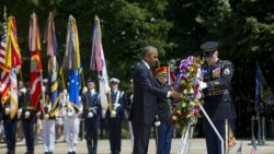 Obama conmemora primer Día de los Caídos sin misión de combate en Afganistán