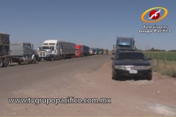 Transportistas de San Ignacio exigen respeto a su trabajo