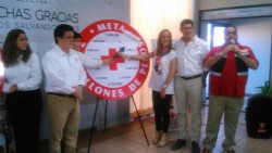 Supera meta, Colecta anual de Cruz Roja