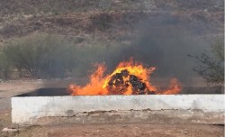 Destruye PGR 280 kilos de marihuana en Cd. Obregón