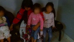 Rescatan a 3 niñas que presuntamente se llevaron en un tráiler en SLP
