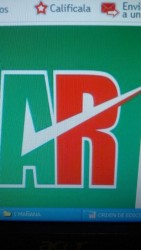 No niega Aarón Rivas uso de logotipo.