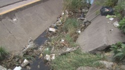 Obras Públicas debe limpiar cuneta en Bachigualato dice JAPAC