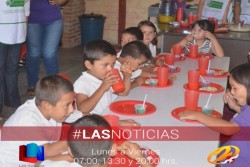 Se benefició a más niños con desayunos escolares