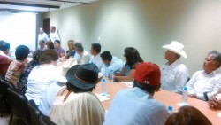 Se reúnen Legisladores con Comunidades Indígenas con el propósito de armonizar la ley en la materia