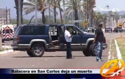 Se enfrentan en San Carlos, el saldo, una persona muerta.