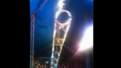 Cae acróbata durante función de circo en Zapopan, Jalisco