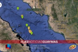Se estremece la tierra 10 veces frente a Guaymas