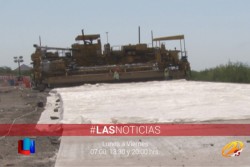 Continúan trabajos en la carretera federal México 15