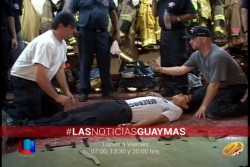 Bomberos de Estados Unidos capacitan a Bomberos Guaymas