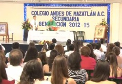 Egresan generación 2012-2015 de Secundaria del Colegio Andes de Mazatlán