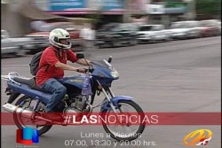 Motociclistas no respetan Ley de Tránsito.