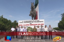 Conmemoraron aniversario luctuoso de Alvaro Obregón