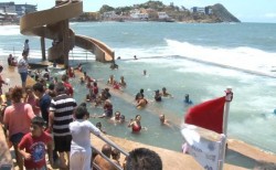La carpa Olivera, un punto de atracción turística que cada vez se consolida más en Mazatlán.