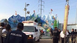 Niña amputada por descarrilamiento en juego mecánico en Saltillo