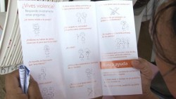 IMMUJER realiza campaña para prevenir la violencia contra las mujeres.