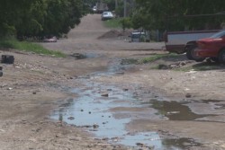 Fuga de agua en la CNOP, ya trabaja en ella JAPAC
