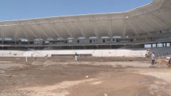 Avanza a contra reloj construcción de estadio de beisbol